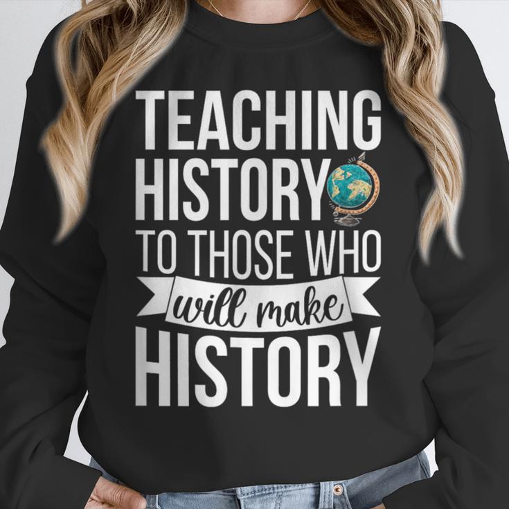History Teacher Appreciation History Teaching Women Crewneck Sweatshirt, History Teacher Gifts, funny design History Teacher Appreciation History Teaching Women Crewneck Sweatshirt, History Teacher Gifts, funny design