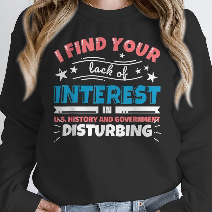 US History And Government Teacher Gifts Funny I Find You Women Crewneck Sweatshirt, History Teacher Gifts, funny design US History And Government Teacher Gifts Funny I Find You Women Crewneck Sweatshirt, History Teacher Gifts, funny design