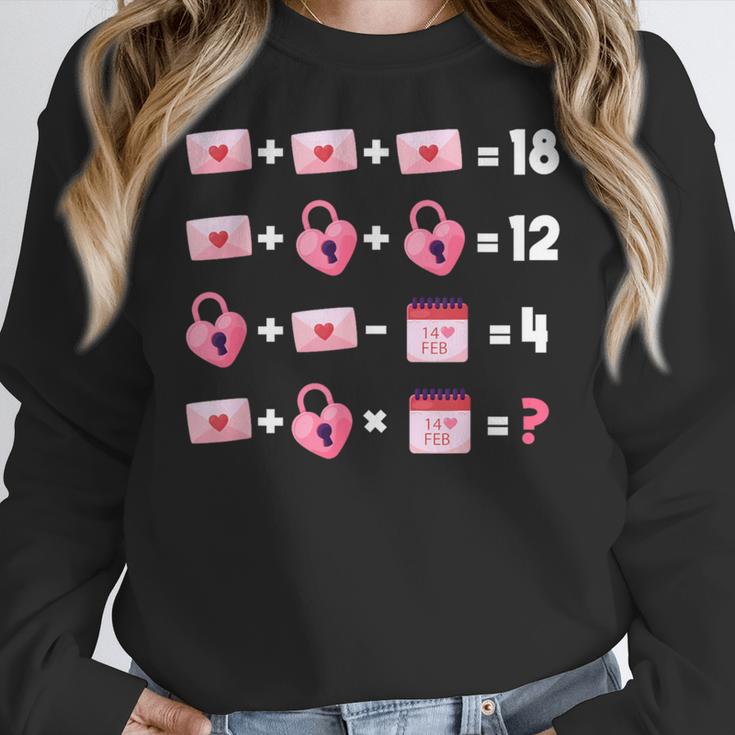 Valentines Day Order Of Operations Valentines Math Teacher Women Crewneck Sweatshirt, funny design Valentines Day Order Of Operations Valentines Math Teacher Women Crewneck Sweatshirt, funny design