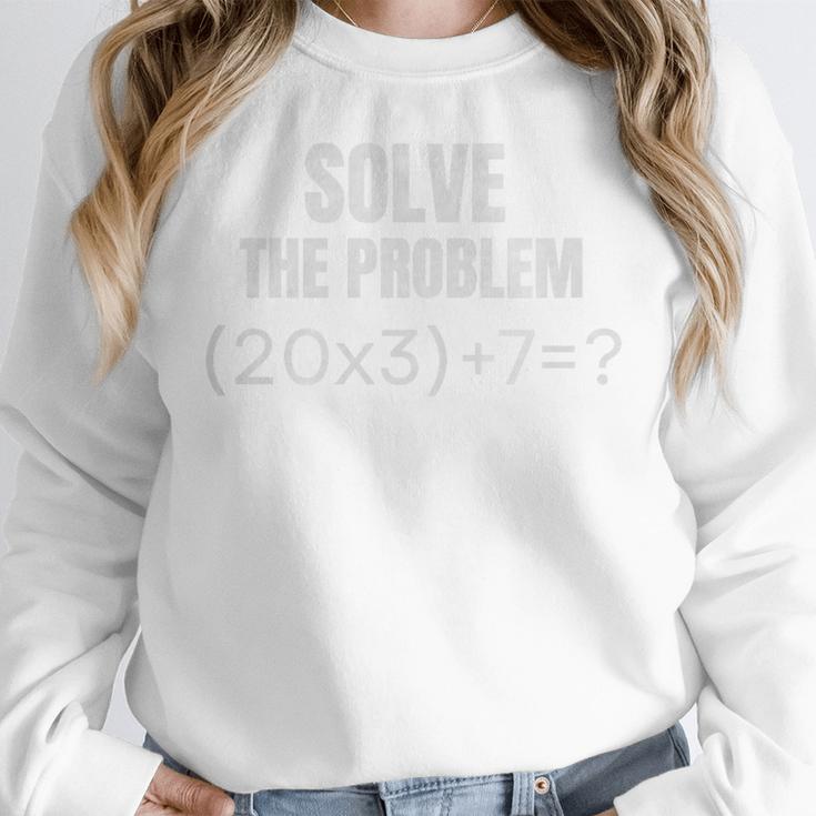 67 Meme PEMDAS Elementary Math Teacher Joke Brainrot Premium Tri-Blend Women Crewneck Sweatshirt, funny design