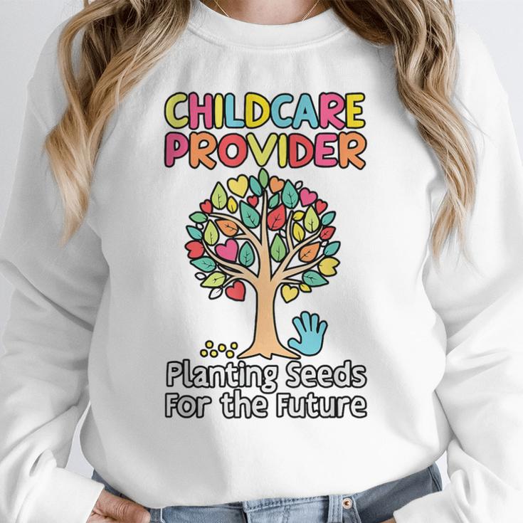 Childcare Provider Job Daycare Provider Daycare Teacher Women Crewneck Sweatshirt, funny design Childcare Provider Job Daycare Provider Daycare Teacher Women Crewneck Sweatshirt, funny design