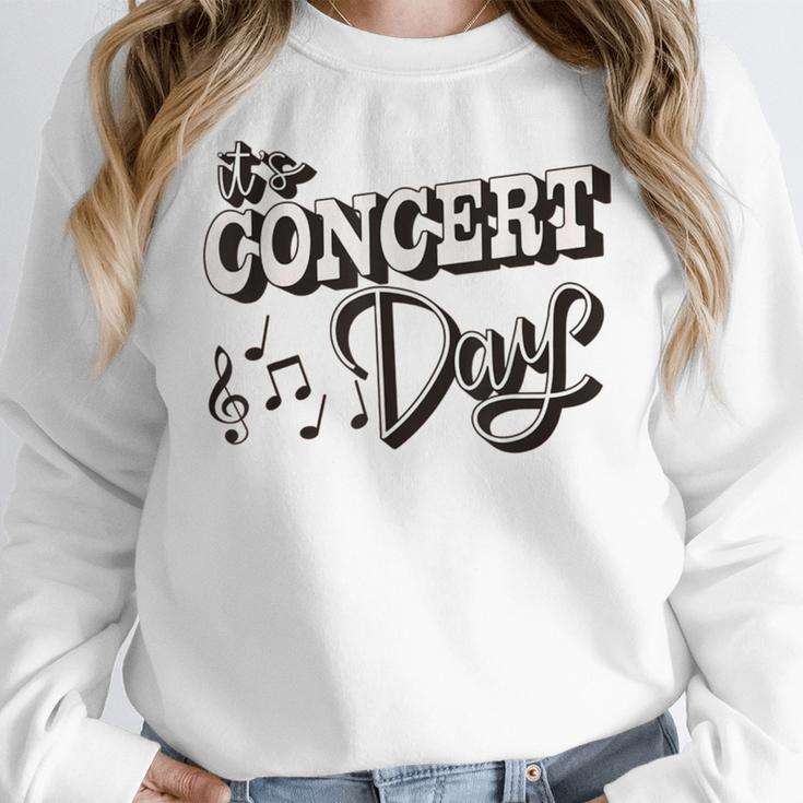 The Concert Day Elementary Music Teacher First Day Of School Women Crewneck Sweatshirt, funny design The Concert Day Elementary Music Teacher First Day Of School Women Crewneck Sweatshirt, funny design