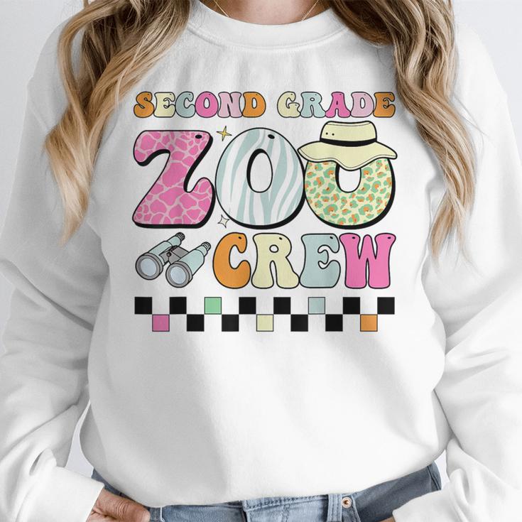 Field Zoo Trip Shirt For Teacher Second Grade Crew Women Crewneck Sweatshirt, funny design Field Zoo Trip Shirt For Teacher Second Grade Crew Women Crewneck Sweatshirt, funny design