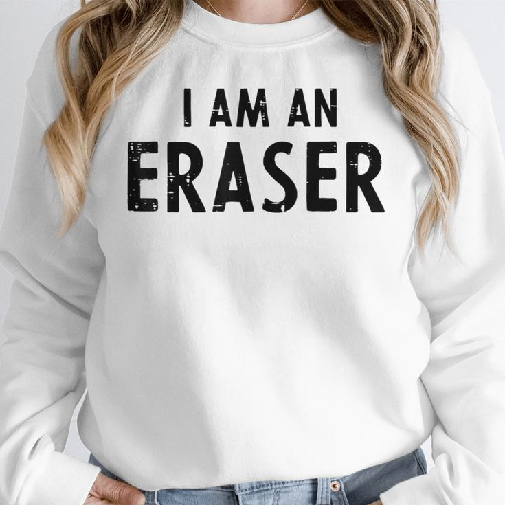 Halloween Teacher Im An Eraser Costume Kids Men Women Women Crewneck Sweatshirt, funny design Halloween Teacher Im An Eraser Costume Kids Men Women Women Crewneck Sweatshirt, funny design