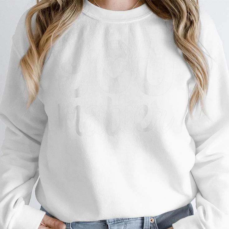 You Matter Teacher Kindness Child Counselor Heart Love Men Women Kids Women Crewneck Sweatshirt, funny design