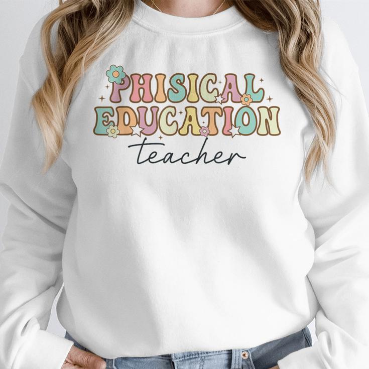 PE Teacher Back To School Physical Education Teacher Women Crewneck Sweatshirt, Pe Teacher Gifts, funny design PE Teacher Back To School Physical Education Teacher Women Crewneck Sweatshirt, Pe Teacher Gifts, funny design