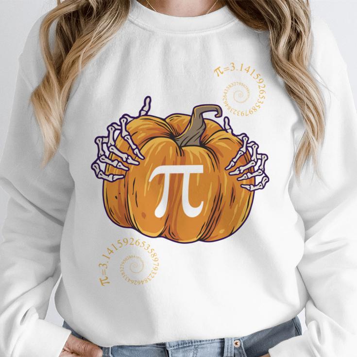 Pi Day Pumpkin Pi Math Teacher Halloween Costume Women Crewneck Sweatshirt, funny design Pi Day Pumpkin Pi Math Teacher Halloween Costume Women Crewneck Sweatshirt, funny design