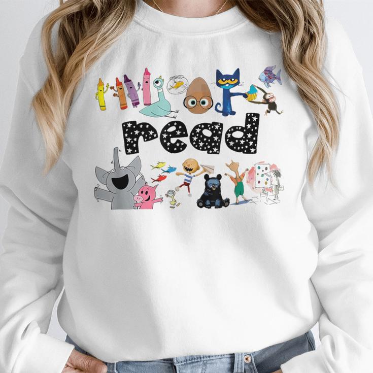 Read Children's Books Teacher Women Crewneck Sweatshirt, funny design Read Children's Books Teacher Women Crewneck Sweatshirt, funny design