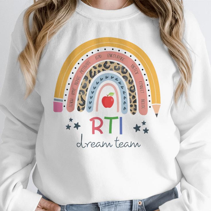 RTI Team RTI Teacher Rti Response To Intervention Teac Women Crewneck Sweatshirt, funny design RTI Team RTI Teacher Rti Response To Intervention Teac Women Crewneck Sweatshirt, funny design