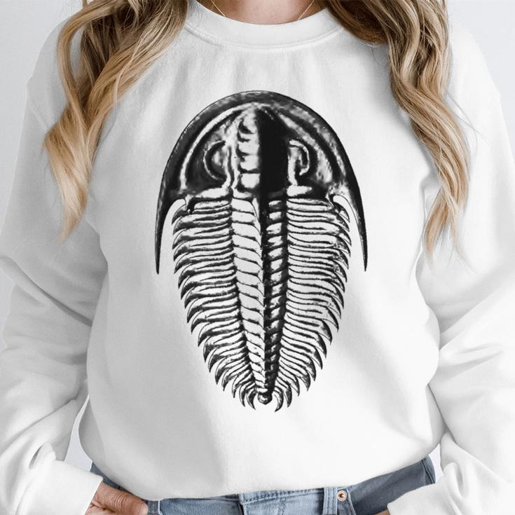Trilobite Fossil Geology Teacher Student Geologist Women Crewneck Sweatshirt, funny design Trilobite Fossil Geology Teacher Student Geologist Women Crewneck Sweatshirt, funny design