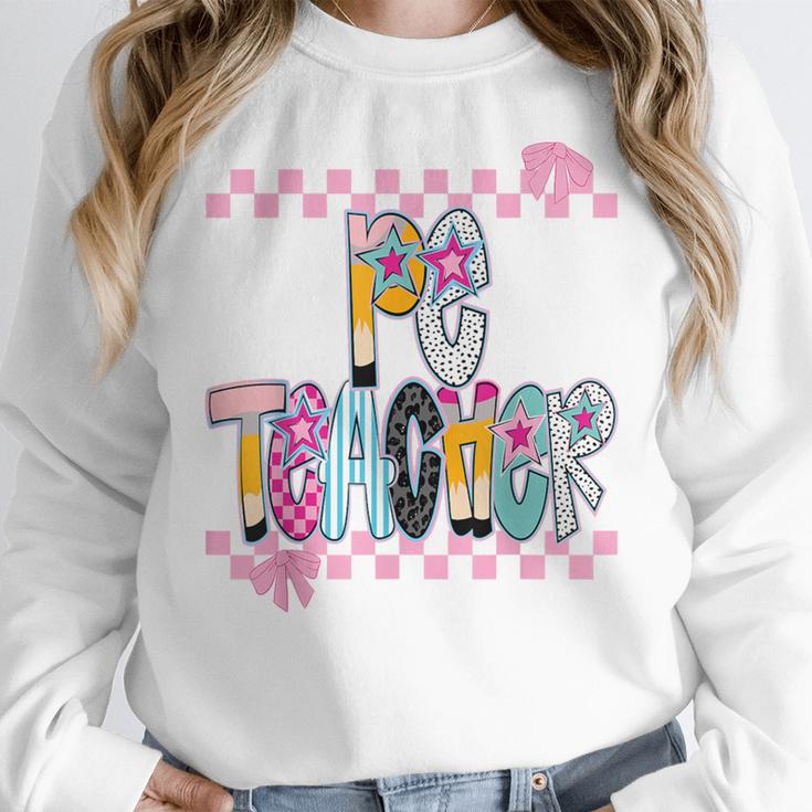 Women PE Teacher Back To School Physical Education Teacher Women Crewneck Sweatshirt, Pe Teacher Gifts, funny design Women PE Teacher Back To School Physical Education Teacher Women Crewneck Sweatshirt, Pe Teacher Gifts, funny design