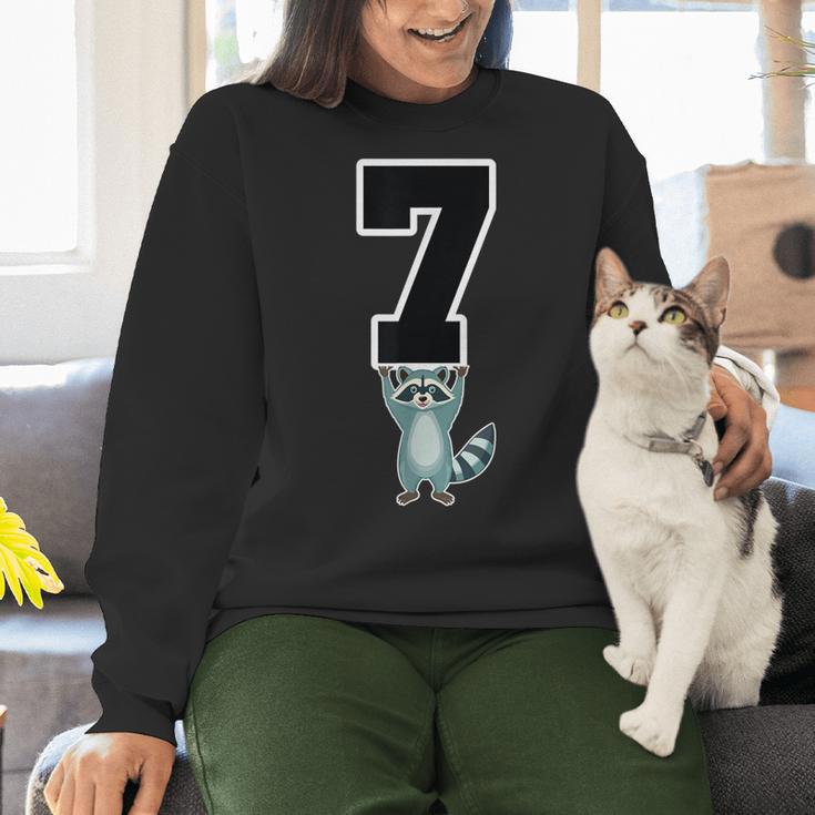 6 7 Matching Teachers Halloween Costume Raccoon Women Crewneck Sweatshirt, gift for family, gift for coworker 6 7 Matching Teachers Halloween Costume Raccoon Women Crewneck Sweatshirt, gift for family, gift for coworker