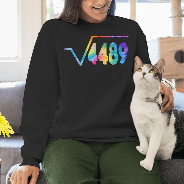 67 Meme Square Root 4489 Slang Math Teacher Tie Dye Women Crewneck Sweatshirt, gift for family, gift for coworker 67 Meme Square Root 4489 Slang Math Teacher Tie Dye Women Crewneck Sweatshirt, gift for family, gift for coworker