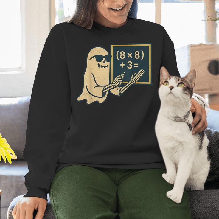 67 Teacher Halloween Skeleton Ghost Six Seven Meme Math Women Crewneck Sweatshirt, gift for family, gift for coworker 67 Teacher Halloween Skeleton Ghost Six Seven Meme Math Women Crewneck Sweatshirt, gift for family, gift for coworker