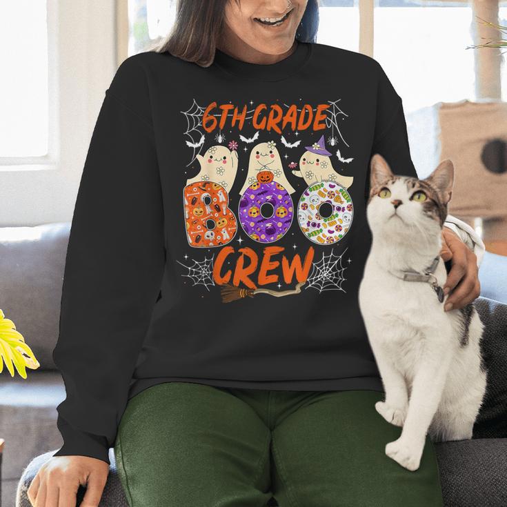 6th Grade Boo Crew Sixth Grade Halloween Teacher Kid Women Crewneck Sweatshirt, gift for family, gift for coworker 6th Grade Boo Crew Sixth Grade Halloween Teacher Kid Women Crewneck Sweatshirt, gift for family, gift for coworker