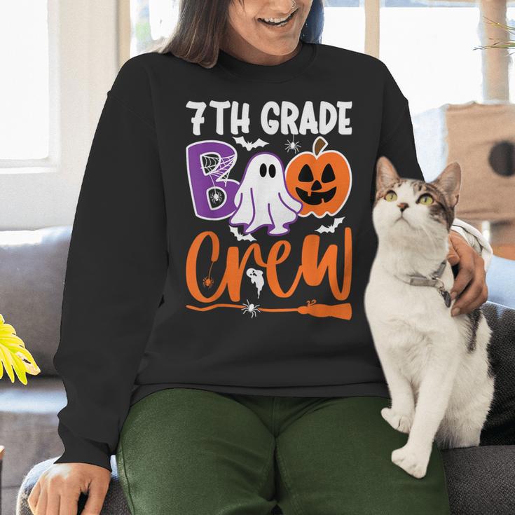 7th Grade Boo Crew Teacher Student Halloween Costume Women Crewneck Sweatshirt, gift for family, gift for coworker 7th Grade Boo Crew Teacher Student Halloween Costume Women Crewneck Sweatshirt, gift for family, gift for coworker