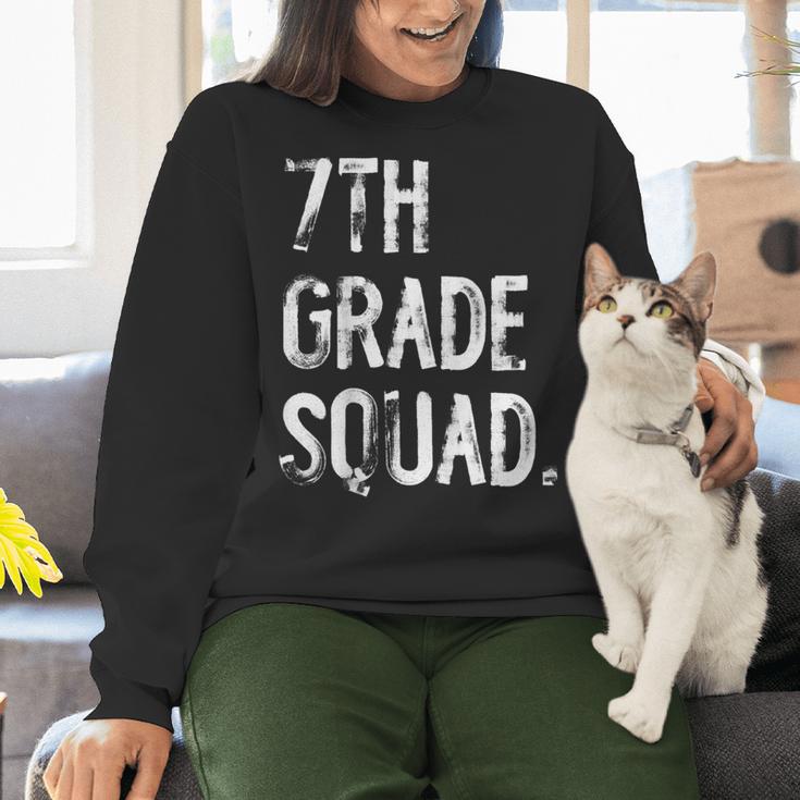 7th Grade Squad Back To School Student Teacher Women Crewneck Sweatshirt, gift for family, gift for coworker 7th Grade Squad Back To School Student Teacher Women Crewneck Sweatshirt, gift for family, gift for coworker