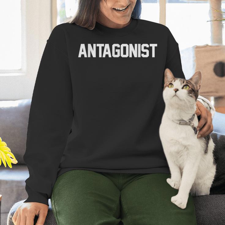 Antagonist English Literature Teacher Costume T Shirt Women Crewneck Sweatshirt, English Teacher Sweatshirts, gift for family, gift for coworker Antagonist English Literature Teacher Costume T Shirt Women Crewneck Sweatshirt, English Teacher Sweatshirts, gift for family, gift for coworker