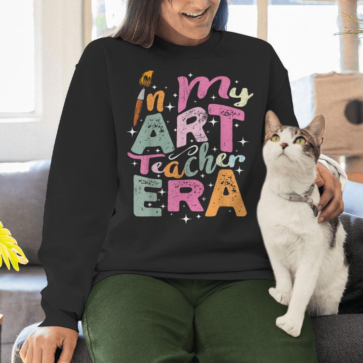 In My Art Teacher Era Teaching Future Artist Back To School Women Crewneck Sweatshirt, Future Teacher Sweatshirts, gift for family, gift for coworker In My Art Teacher Era Teaching Future Artist Back To School Women Crewneck Sweatshirt, Future Teacher Sweatshirts, gift for family, gift for coworker