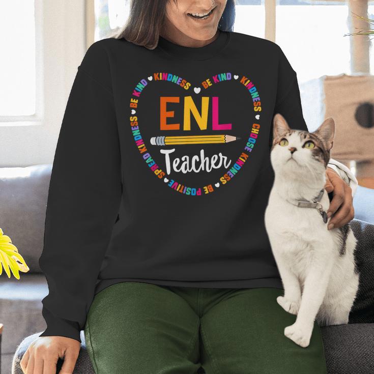 Back To School Tee ENL Teacher English New Language Squad Women Crewneck Sweatshirt, English Teacher Sweatshirts, gift for family, gift for coworker Back To School Tee ENL Teacher English New Language Squad Women Crewneck Sweatshirt, English Teacher Sweatshirts, gift for family, gift for coworker