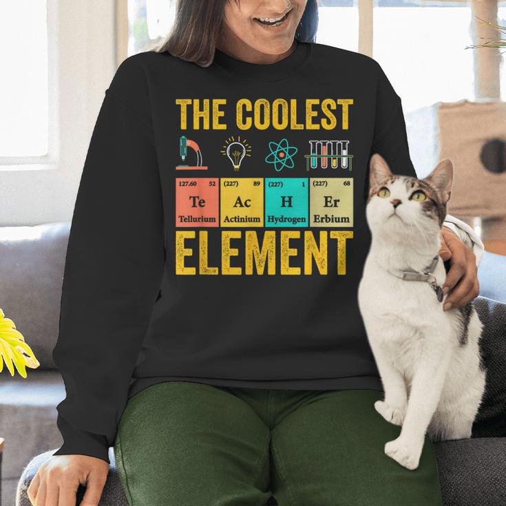 Chemistry Teacher Element Science Student Chemist Women Crewneck Sweatshirt, Science Teacher Sweatshirts, gift for family, gift for coworker