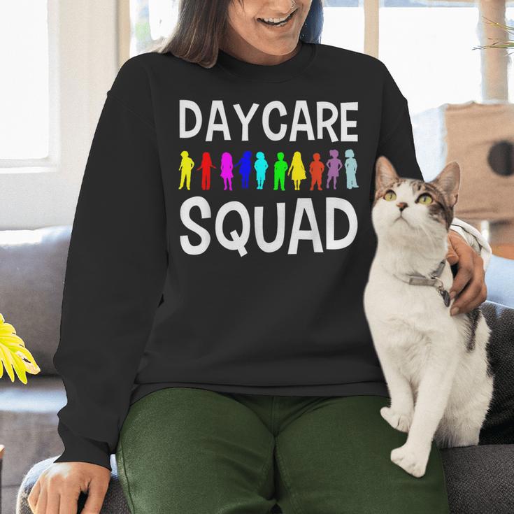 Childcare Daycare Squad Daycare Teacher Men Women Women Crewneck Sweatshirt, gift for family, gift for coworker Childcare Daycare Squad Daycare Teacher Men Women Women Crewneck Sweatshirt, gift for family, gift for coworker