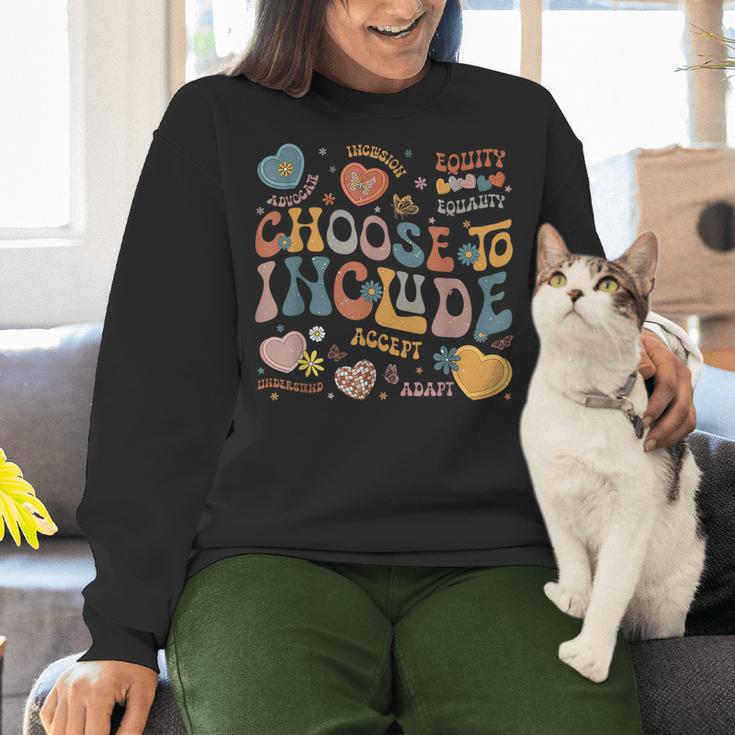 Choose To Include Inclusion Matters Autism Awareness Teacher Men Women Girls Kids Women Crewneck Sweatshirt, gift for family, gift for coworker Choose To Include Inclusion Matters Autism Awareness Teacher Men Women Girls Kids Women Crewneck Sweatshirt, gift for family, gift for coworker
