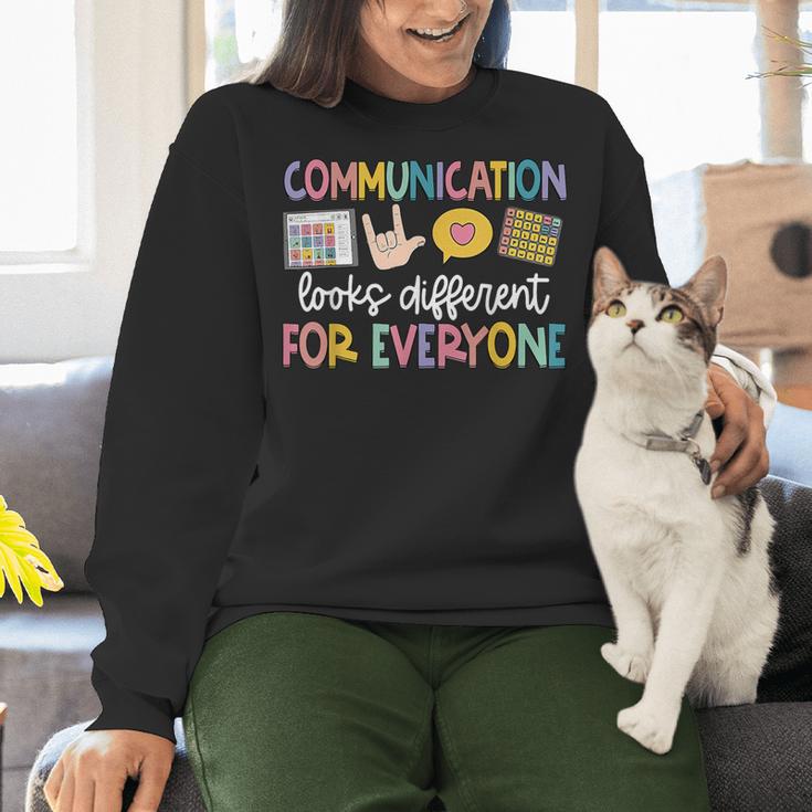 Communication Looks Different Tee Shirt Kids -Adults Teacher Animal Print Small Short Sleeve Classic Fit Crew Neck Polyester 100 Women Crewneck Sweatshirt, gift for family, gift for coworker Communication Looks Different Tee Shirt Kids -Adults Teacher Animal Print Small Short Sleeve Classic Fit Crew Neck Polyester 100 Women Crewneck Sweatshirt, gift for family, gift for coworker