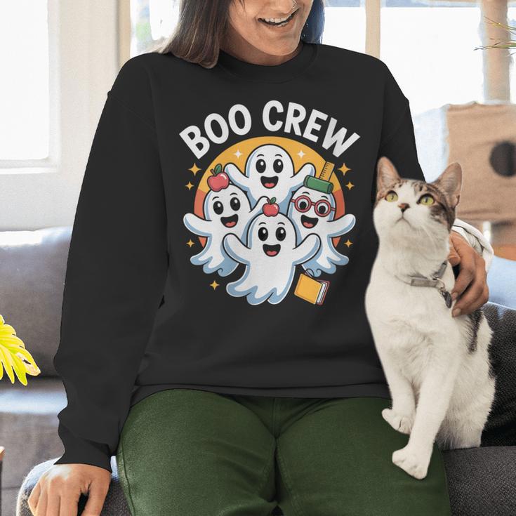 Cute Group Matching Teachers Halloween Women Crewneck Sweatshirt, gift for family, gift for coworker Cute Group Matching Teachers Halloween Women Crewneck Sweatshirt, gift for family, gift for coworker