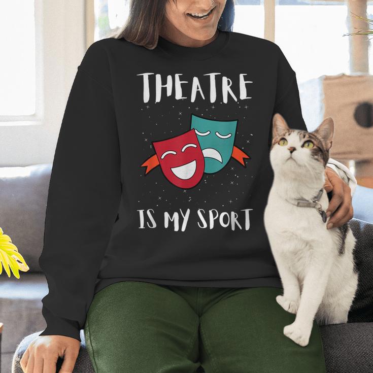 Drama Teacher For Theatre And Performing Arts Women Crewneck Sweatshirt, gift for family, gift for coworker Drama Teacher For Theatre And Performing Arts Women Crewneck Sweatshirt, gift for family, gift for coworker