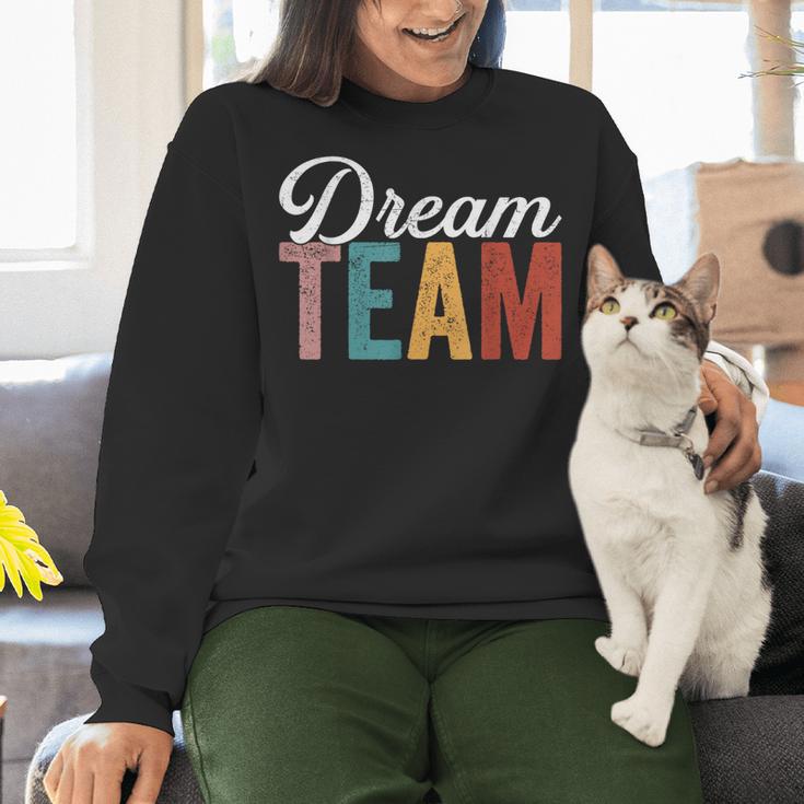 Dream Team Last Day Of School Back To School Teacher Kids Women Crewneck Sweatshirt, gift for family, gift for coworker Dream Team Last Day Of School Back To School Teacher Kids Women Crewneck Sweatshirt, gift for family, gift for coworker