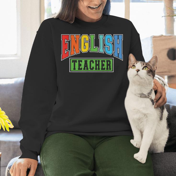English Teacher Men Women Grammar Class English Teacher Women Crewneck Sweatshirt, English Teacher Sweatshirts, gift for family, gift for coworker English Teacher Men Women Grammar Class English Teacher Women Crewneck Sweatshirt, English Teacher Sweatshirts, gift for family, gift for coworker