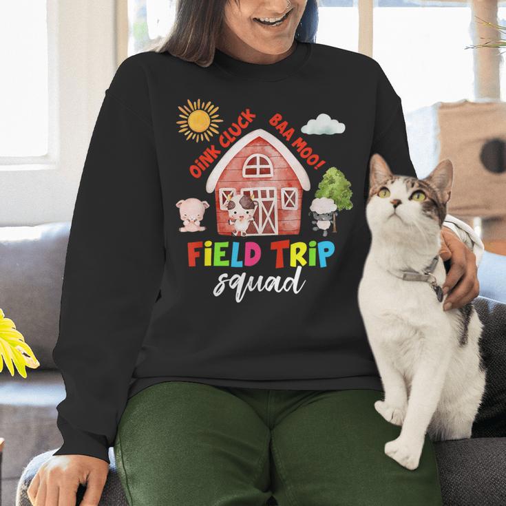 Farm Field Trip Squad Field Day 2025 Teachers Students Women Crewneck Sweatshirt, gift for family, gift for coworker Farm Field Trip Squad Field Day 2025 Teachers Students Women Crewneck Sweatshirt, gift for family, gift for coworker
