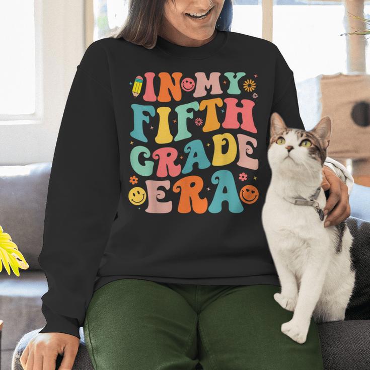 In My Fifth Grade Era 5th Grade Teacher Back To School Women Crewneck Sweatshirt, gift for family, gift for coworker In My Fifth Grade Era 5th Grade Teacher Back To School Women Crewneck Sweatshirt, gift for family, gift for coworker