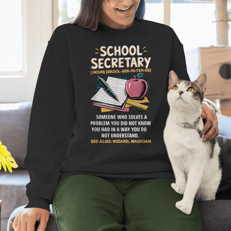 Front Office Teacher Admin Meaning School Secretary Women Crewneck Sweatshirt, gift for family, gift for coworker Front Office Teacher Admin Meaning School Secretary Women Crewneck Sweatshirt, gift for family, gift for coworker