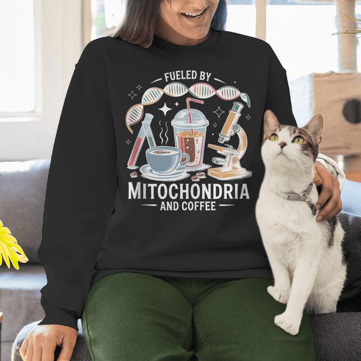 Fueled By Mitochondria Coffee Science Teacher Student Women Crewneck Sweatshirt, Science Teacher Sweatshirts, gift for family, gift for coworker Fueled By Mitochondria Coffee Science Teacher Student Women Crewneck Sweatshirt, Science Teacher Sweatshirts, gift for family, gift for coworker