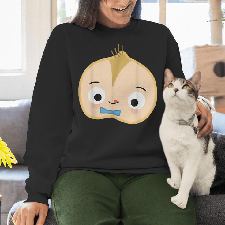 Good Egg Teacher Halloween Costume Group The Cool Bean Women Crewneck Sweatshirt, gift for family, gift for coworker