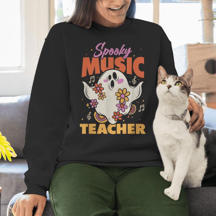 Groovy Faboolous Spooky Music Teacher Halloween Men Women Women Crewneck Sweatshirt, Groovy Teacher Sweatshirts, gift for family, gift for coworker Groovy Faboolous Spooky Music Teacher Halloween Men Women Women Crewneck Sweatshirt, Groovy Teacher Sweatshirts, gift for family, gift for coworker