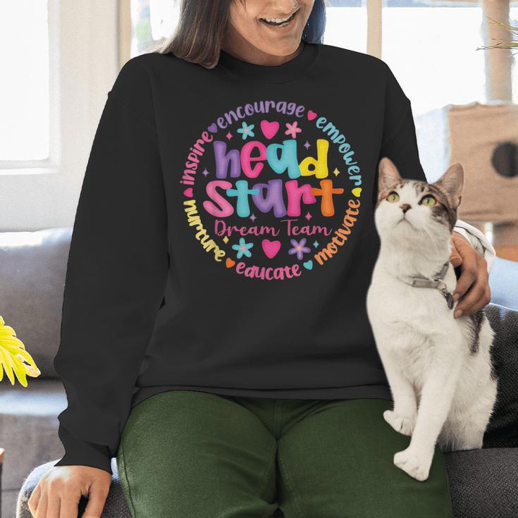 Head Start Dream Team Squad Teacher Headstart Back To School Women Crewneck Sweatshirt, gift for family, gift for coworker Head Start Dream Team Squad Teacher Headstart Back To School Women Crewneck Sweatshirt, gift for family, gift for coworker