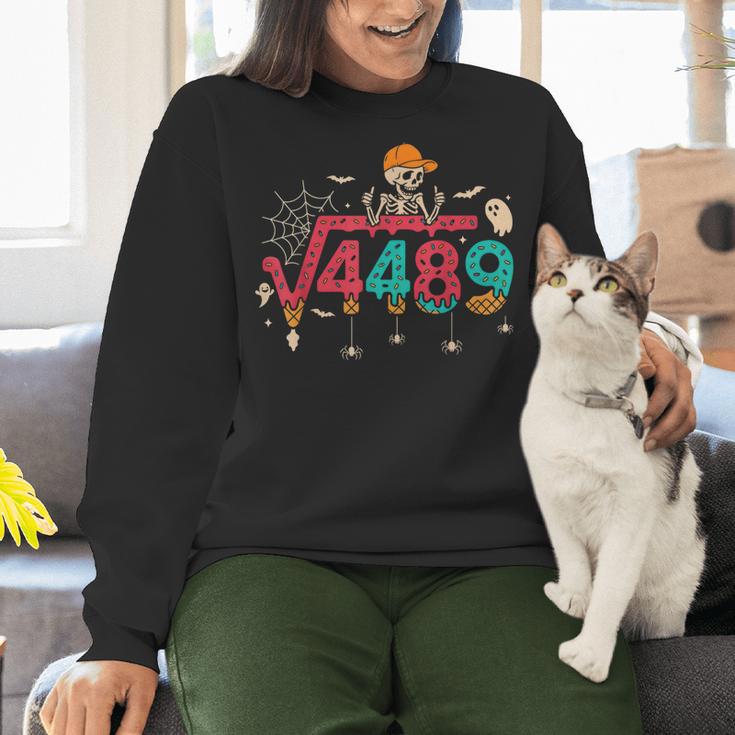 HUGvyn Square Root 4489 Math Teacher 67 Meme Halloween Women Crewneck Sweatshirt, gift for family, gift for coworker HUGvyn Square Root 4489 Math Teacher 67 Meme Halloween Women Crewneck Sweatshirt, gift for family, gift for coworker