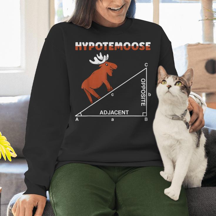 Hypotemoose Mathematics Teacher Mathematician Math Geek Women Crewneck Sweatshirt, gift for family, gift for coworker Hypotemoose Mathematics Teacher Mathematician Math Geek Women Crewneck Sweatshirt, gift for family, gift for coworker