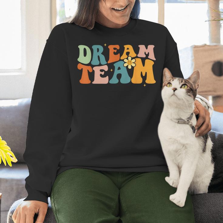 Last Day Of School Back To School Dream-Team Teacher Kids Women Crewneck Sweatshirt, gift for family, gift for coworker Last Day Of School Back To School Dream-Team Teacher Kids Women Crewneck Sweatshirt, gift for family, gift for coworker