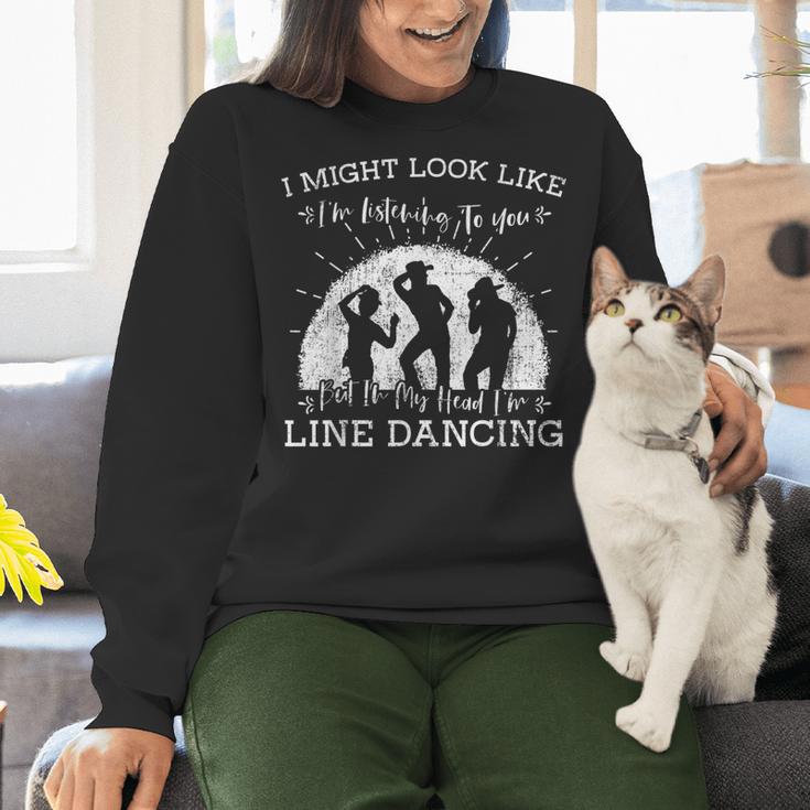 Line Dancing Choreographer Dance Teacher Group Performer Men Women Girls Kids Women Crewneck Sweatshirt, gift for family, gift for coworker Line Dancing Choreographer Dance Teacher Group Performer Men Women Girls Kids Women Crewneck Sweatshirt, gift for family, gift for coworker