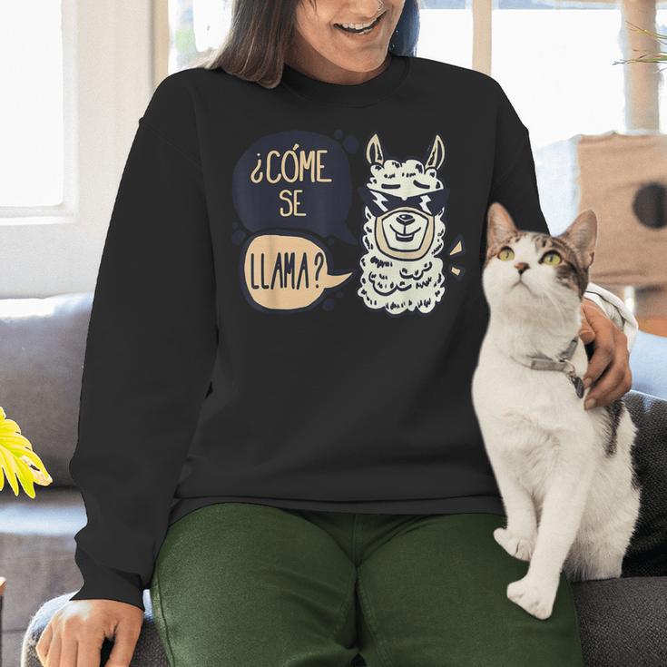 Llama Shirt English Teacher School Student ESL Joke Women Crewneck Sweatshirt, Esl Teacher Sweatshirts, English Teacher Sweatshirts, gift for family, gift for coworker Llama Shirt English Teacher School Student ESL Joke Women Crewneck Sweatshirt, Esl Teacher Sweatshirts, English Teacher Sweatshirts, gift for family, gift for coworker