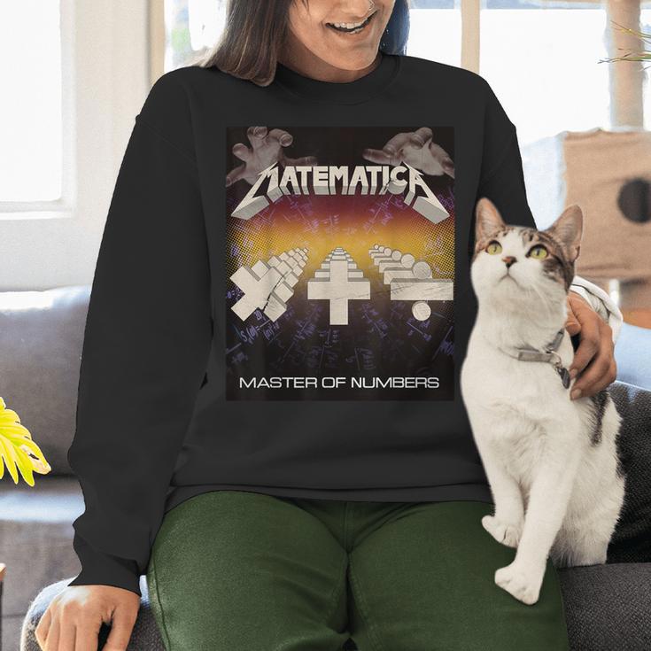 Matematica Master Of Numbers Math Teachers Puppets Parody Women Crewneck Sweatshirt, gift for family, gift for coworker Matematica Master Of Numbers Math Teachers Puppets Parody Women Crewneck Sweatshirt, gift for family, gift for coworker