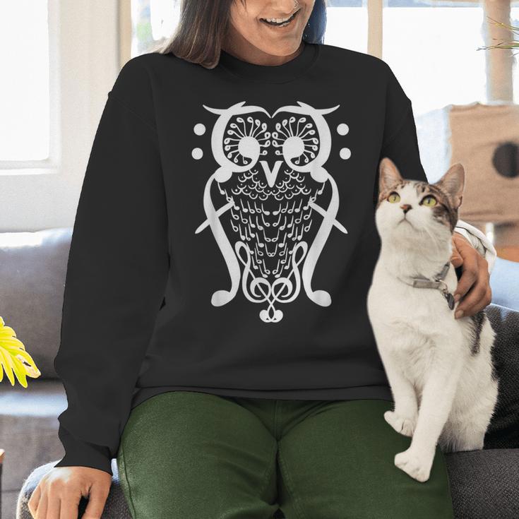 Music Note Owl Shirt Musicians Teacher Birthday Bird Women Crewneck Sweatshirt, gift for family, gift for coworker Music Note Owl Shirt Musicians Teacher Birthday Bird Women Crewneck Sweatshirt, gift for family, gift for coworker