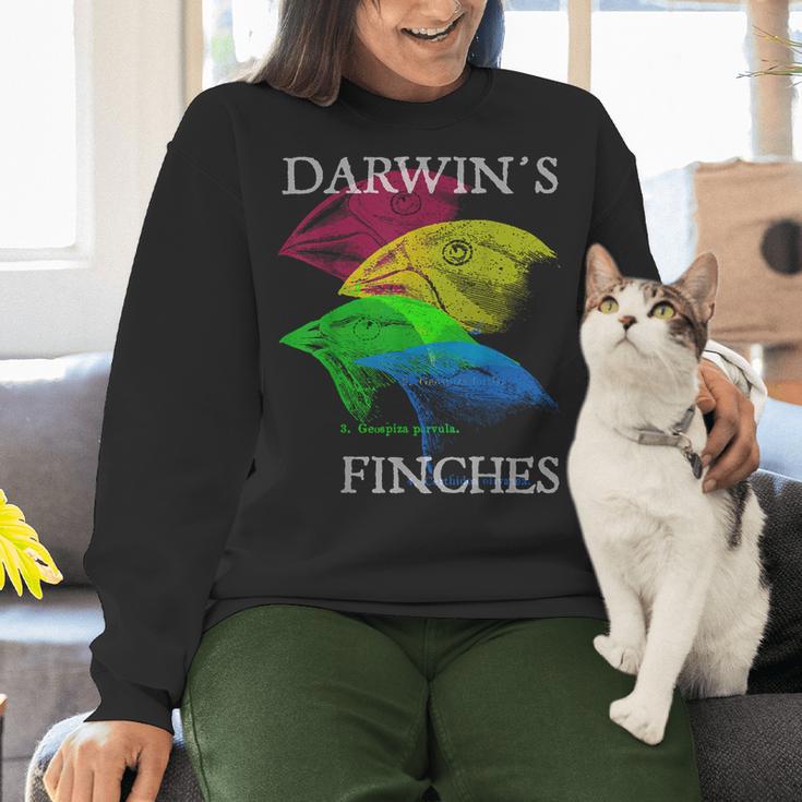 Nerdy Darwin's Finches Evolution Science Biology Teacher Women Crewneck Sweatshirt, Science Teacher Sweatshirts, gift for family, gift for coworker Nerdy Darwin's Finches Evolution Science Biology Teacher Women Crewneck Sweatshirt, Science Teacher Sweatshirts, gift for family, gift for coworker