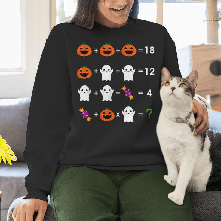 Order Of Operations Halloween Quiz Math Teacher For Men Women Kids Women Crewneck Sweatshirt, gift for family, gift for coworker