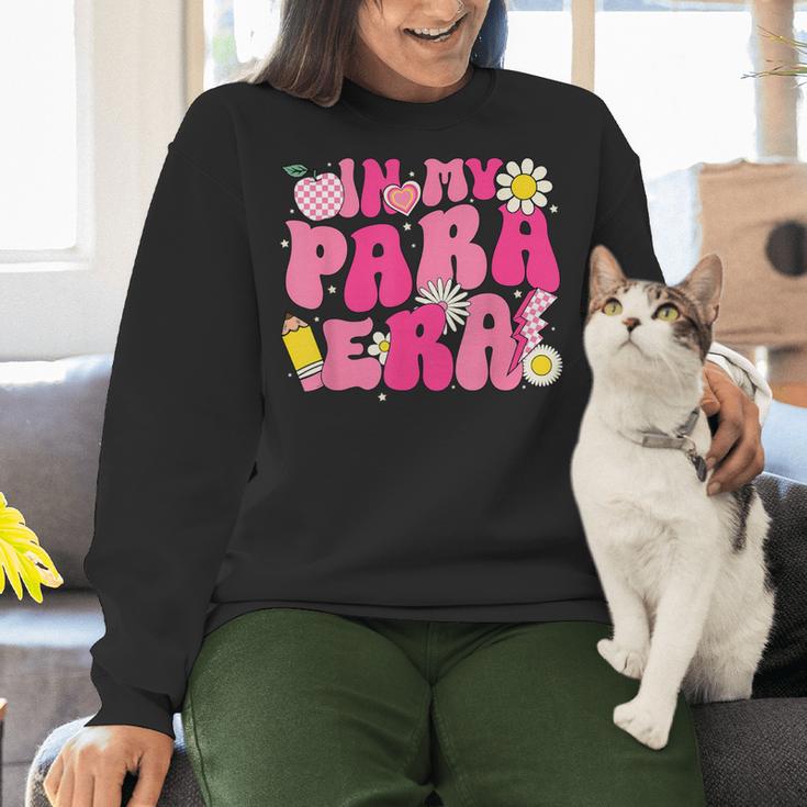 In My Para Era Teacher Back To School First Day Of School Women Crewneck Sweatshirt, gift for family, gift for coworker