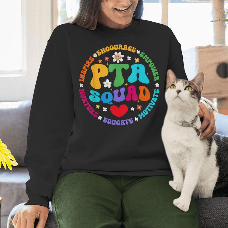 Parents Teacher Association Team Supporter PTA Squad For Men Women Girls Kids Women Crewneck Sweatshirt, gift for family, gift for coworker